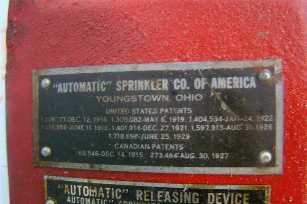 Automatic Release Sprinkler Co. 75-59 45213