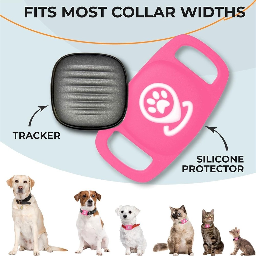Pet Tracker for Dog, Tracker Smart Pet Location Tracker with Holder, Personal...