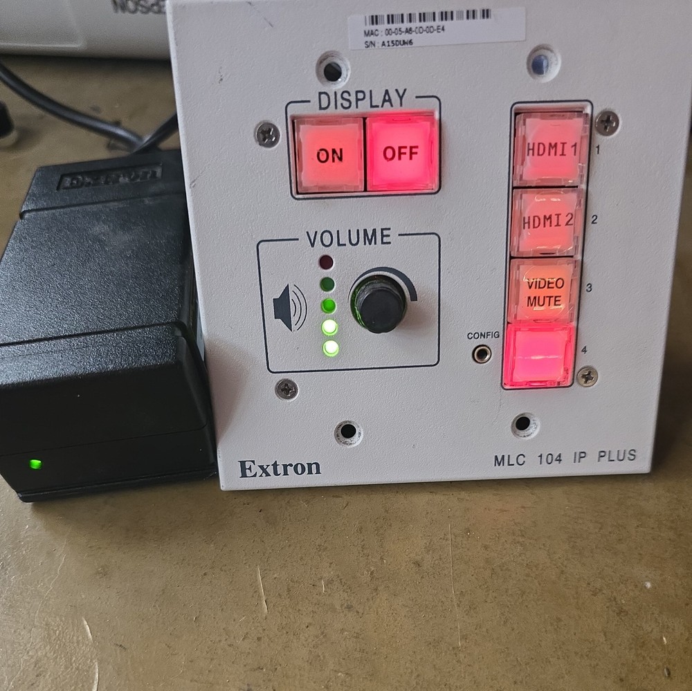 Extron Electronics MLC 104 IP Plus MediaLink Button Controller