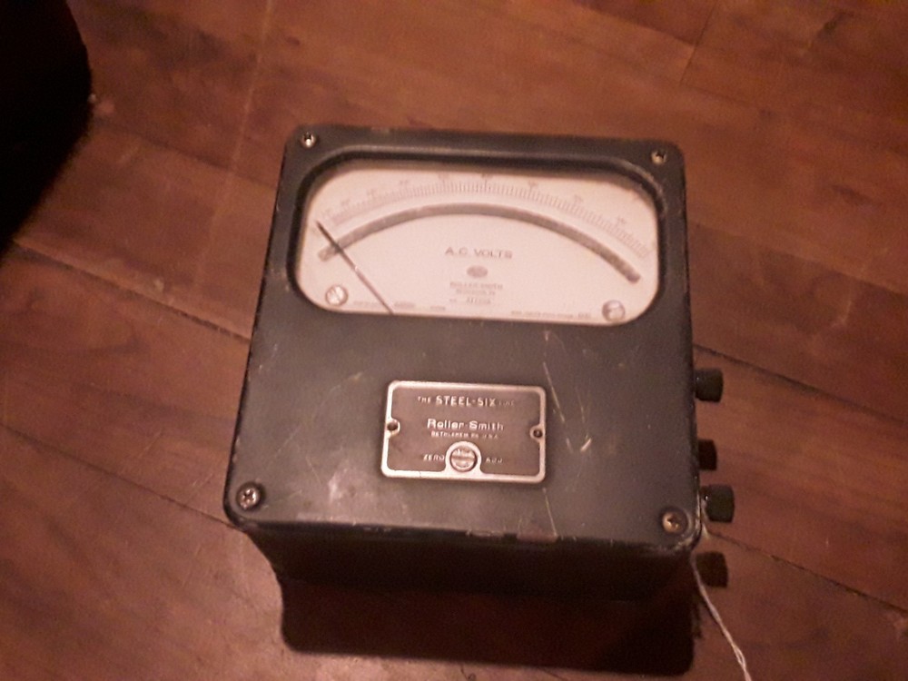 Ac Voltmeter The Steel Six Line