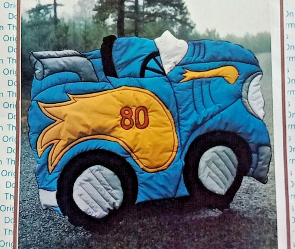 Racecar Coverlet Pattern
