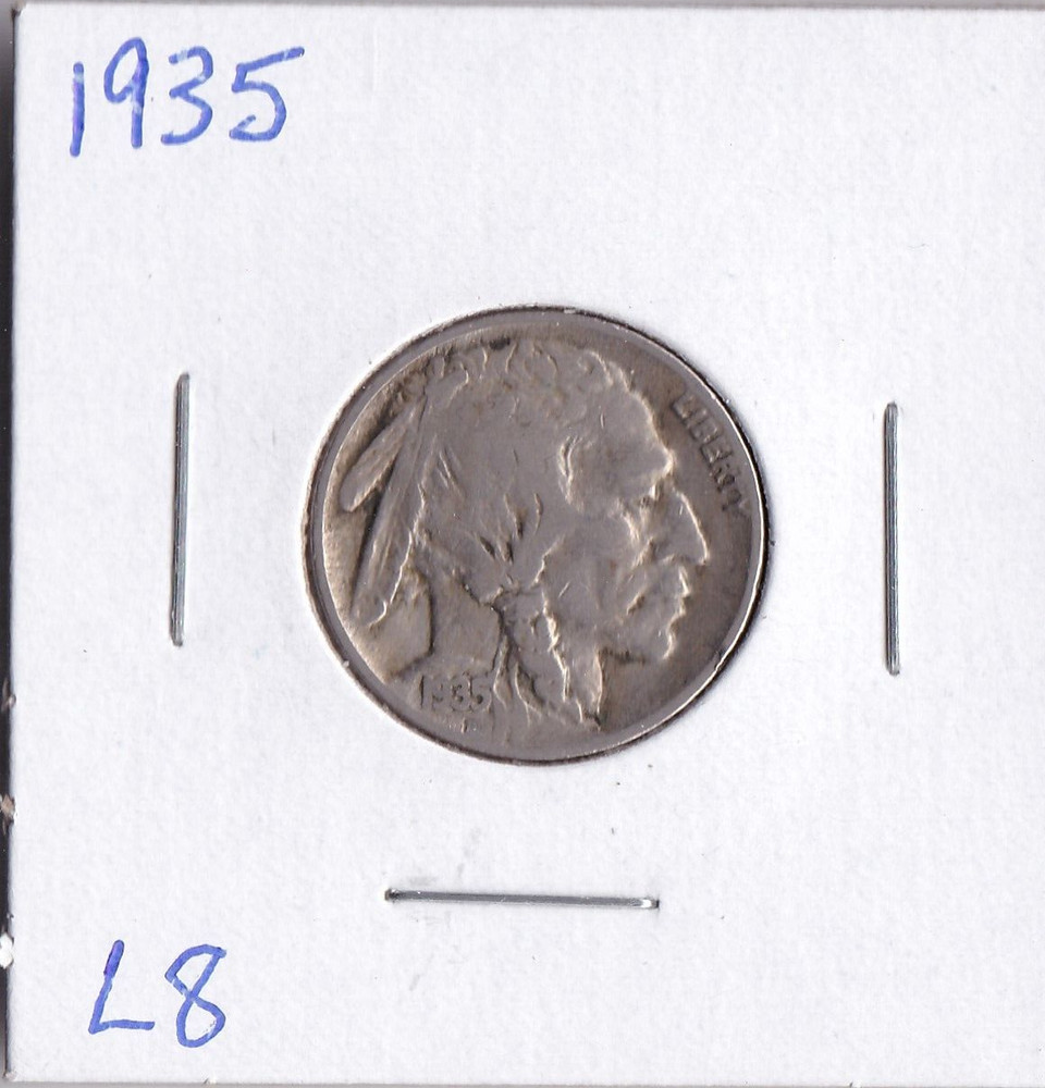 1935 Buffalo Nickel L8