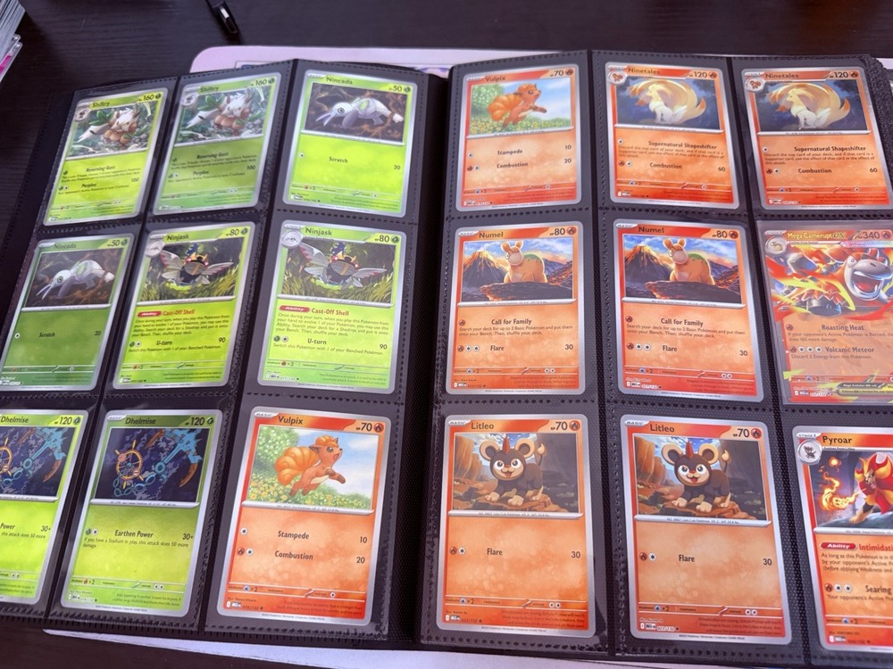 Mega Evolution 100% Complete Master Base Set with C/UC/H/RH & EXs