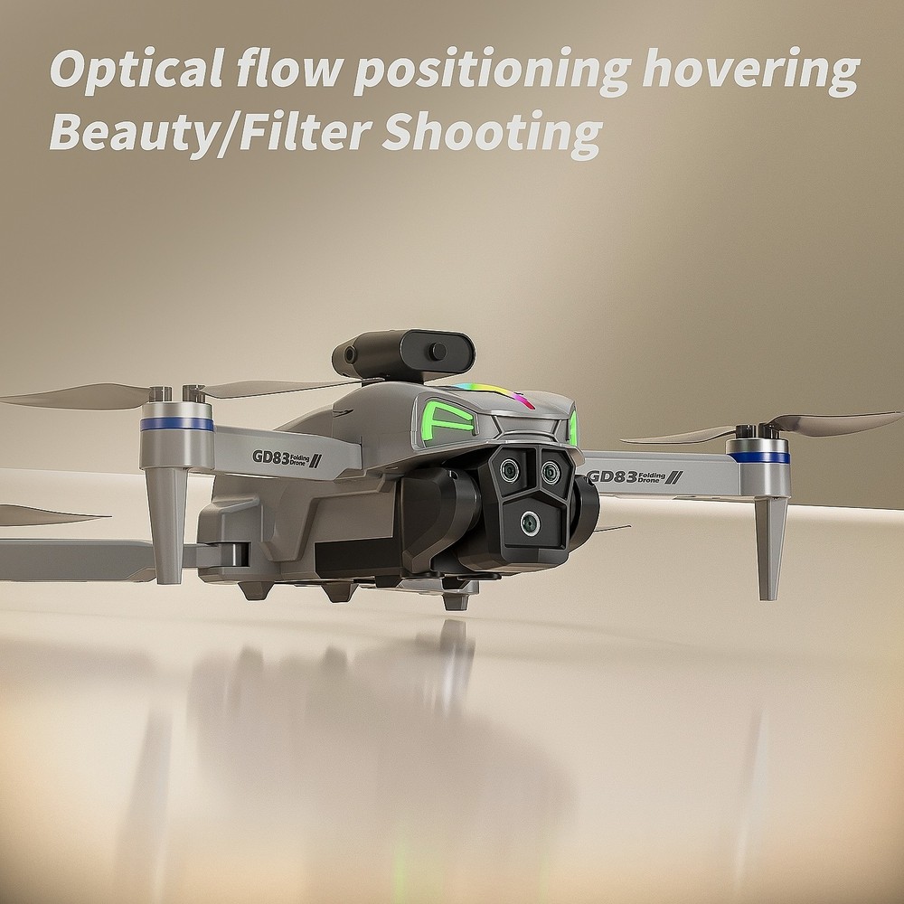 Foldable Quadcopter Drone | Brushless Motors, Large Display Remote Control