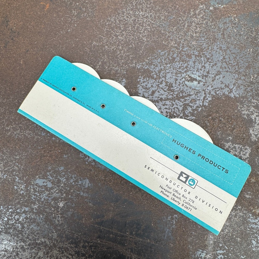 HUGHES PRODUCTS Semiconductor Division - Type & Polarity Identification Chart