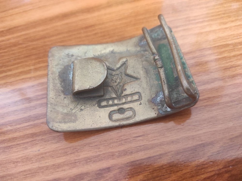 USSR Soviet Original Military Navy forces Buckle STAR