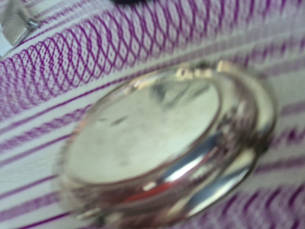 ANTIQUE SOLID SILVER PIERCED SWEET MEAT DISH. HALLMARKED.