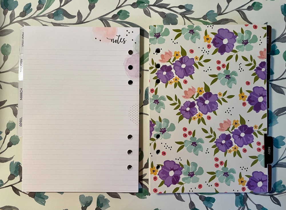 Carpe Diem Undated A5 Planner Inserts - Choose Joy