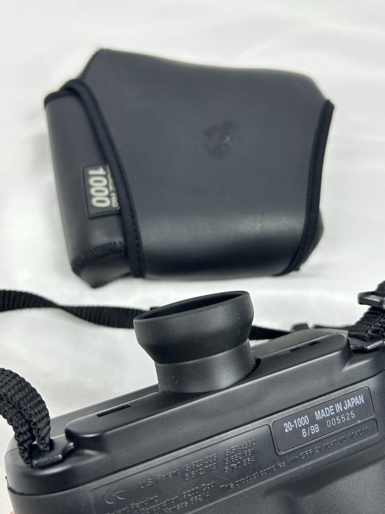 BUSHNELL YARDAGE PRO1000 RANGE FINDER WITH CASE Read