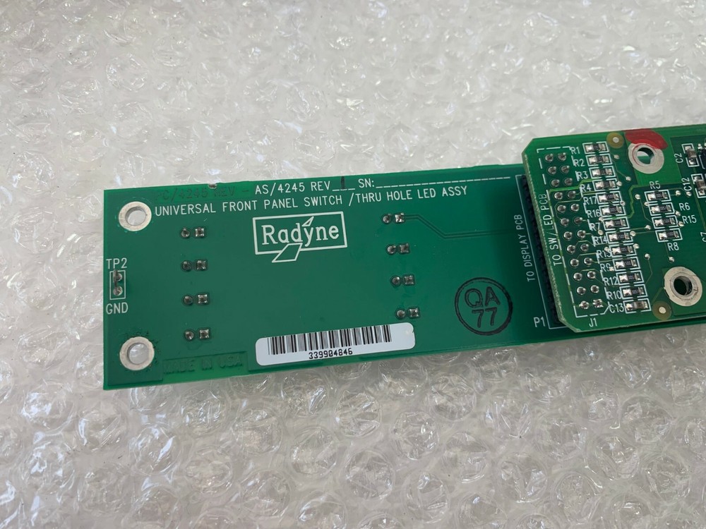 Radyne ComStream DVB-3030 ''Panel + buttons + electronic board'' Used