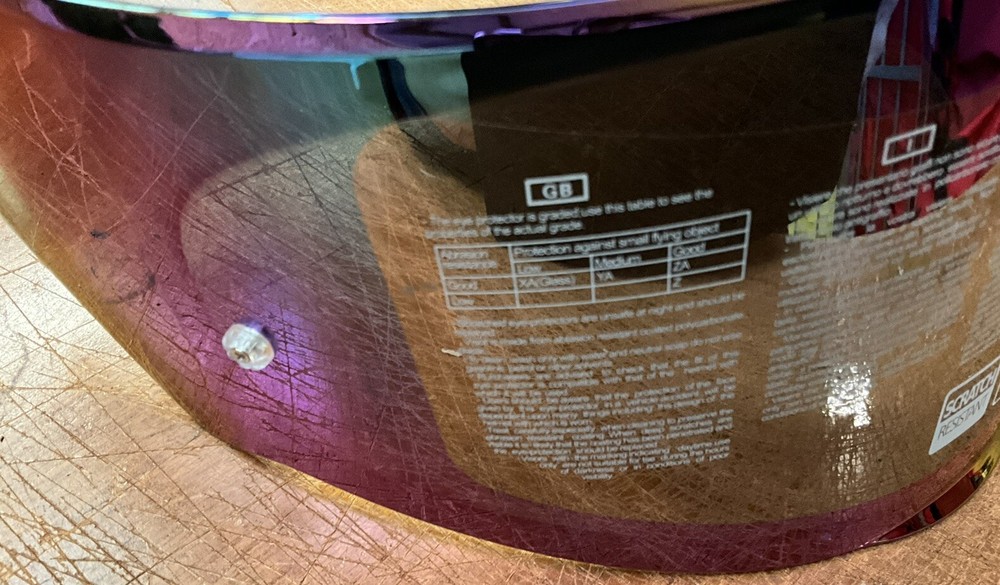 LS2 Helmet Visor for FF320 FF353 FF800 Rainbow Mirror