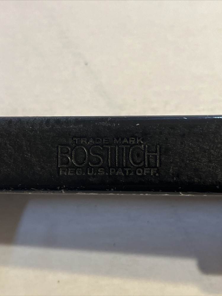 BOSTITCH B5P Stapler Works Tested Vintage Black MODEL