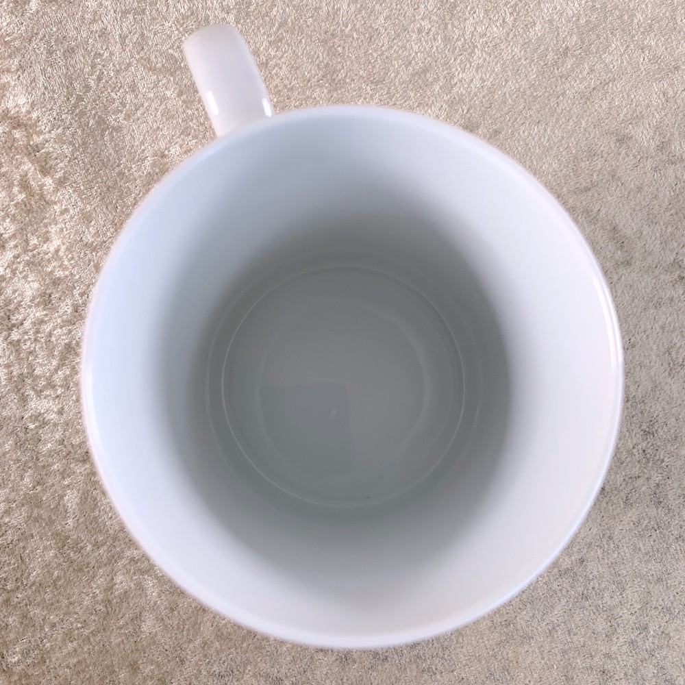 Hermes Paris Mug Cup Egee White Porcelain Tableware with Case