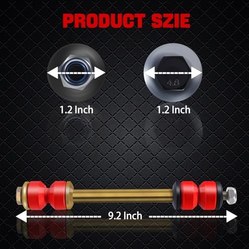 K80631 Front Stabilizer Sway Bar End Links Compatible with Avalanche, for