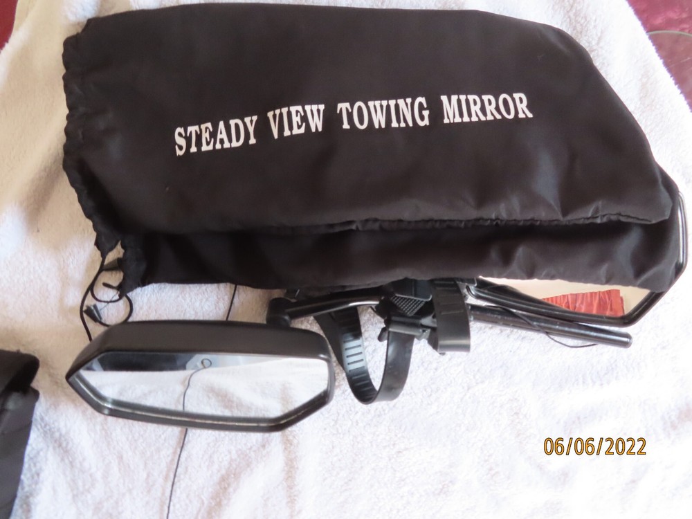 Caravan towing extension mirrors