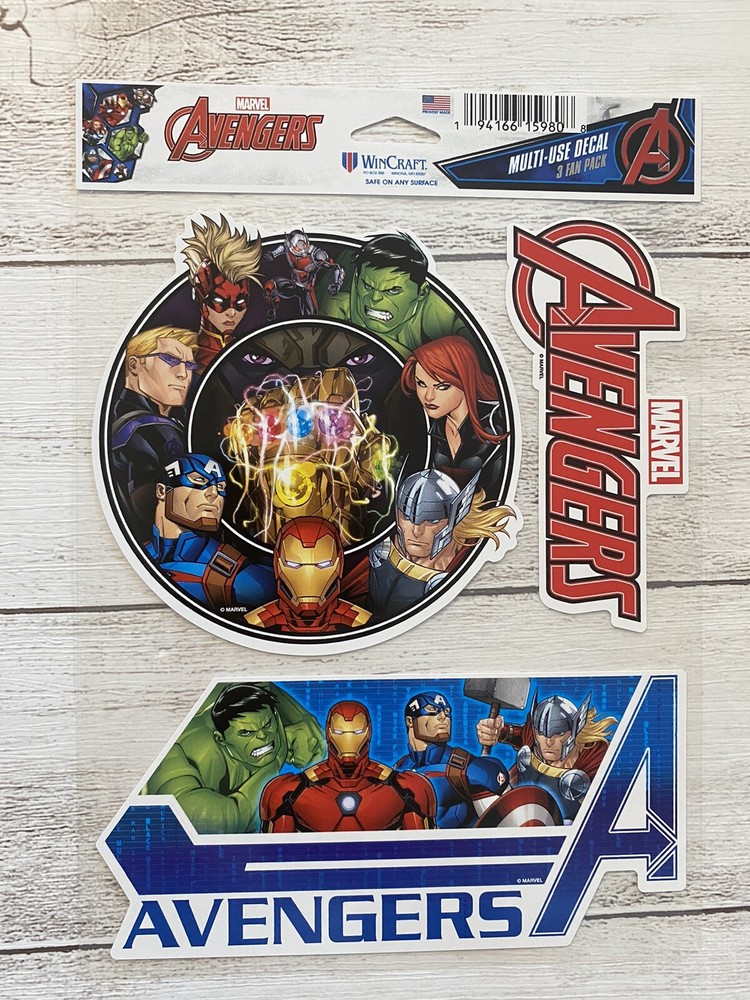 Marvel Avengers Lanyard & Multi Use Decals