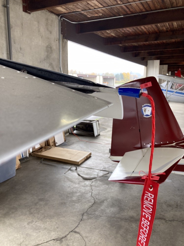 CESSNA FUEL VENT PLUG - Remove Before Flight