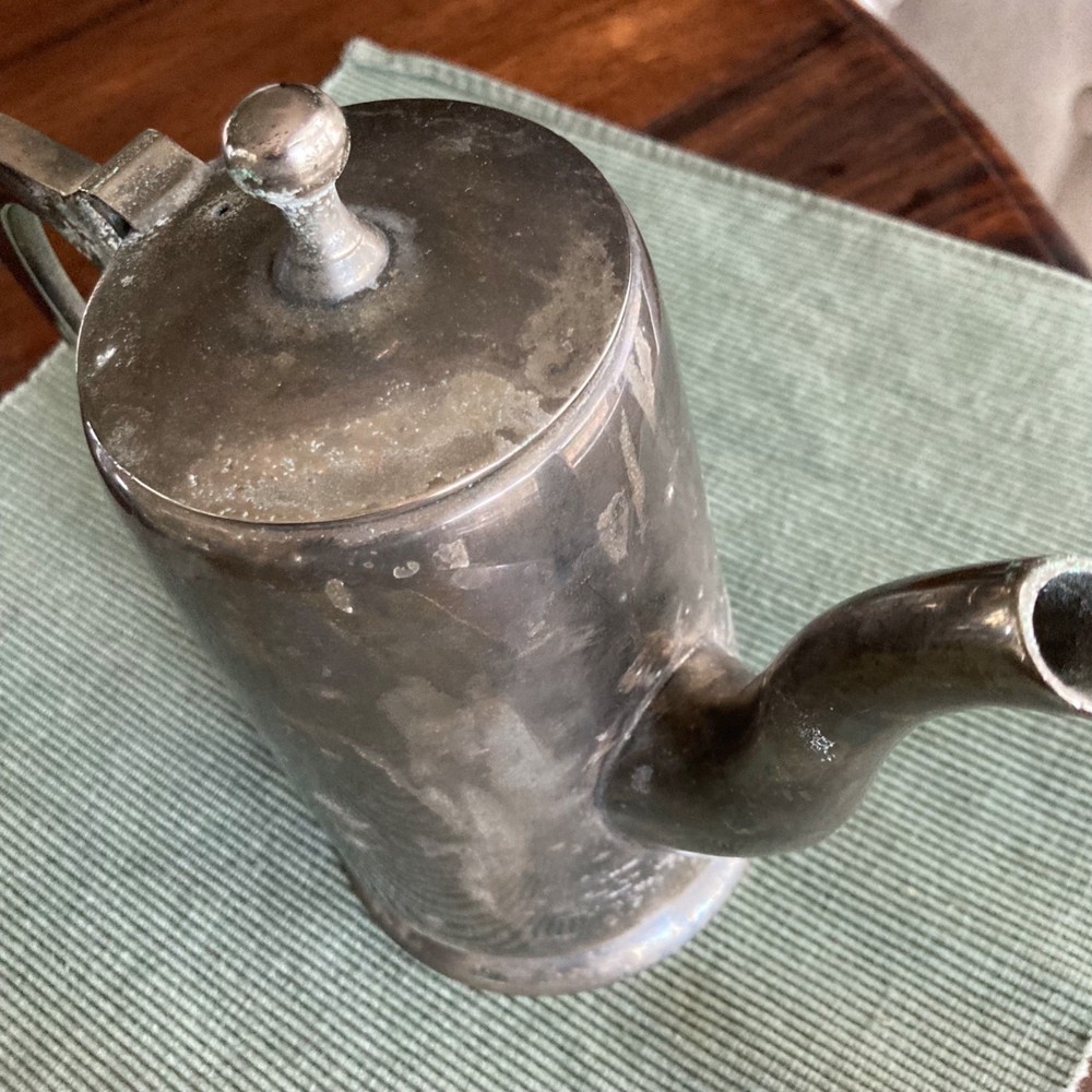 Vintage Restoration Hardware Hotel Coffee Server Silver Plated Display Kitchen