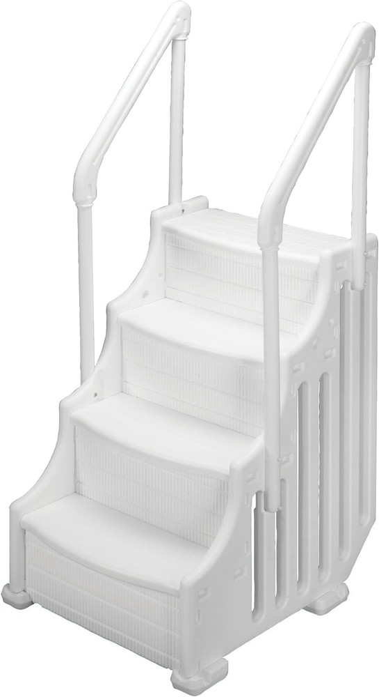 Easy Access 30" Resin Pool Steps for Above Ground Pools