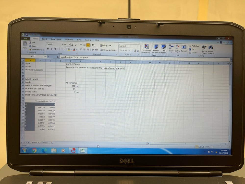 Tecan Infinite M1000 Multimode Microplate Reader & Software & 60 Days Warranty