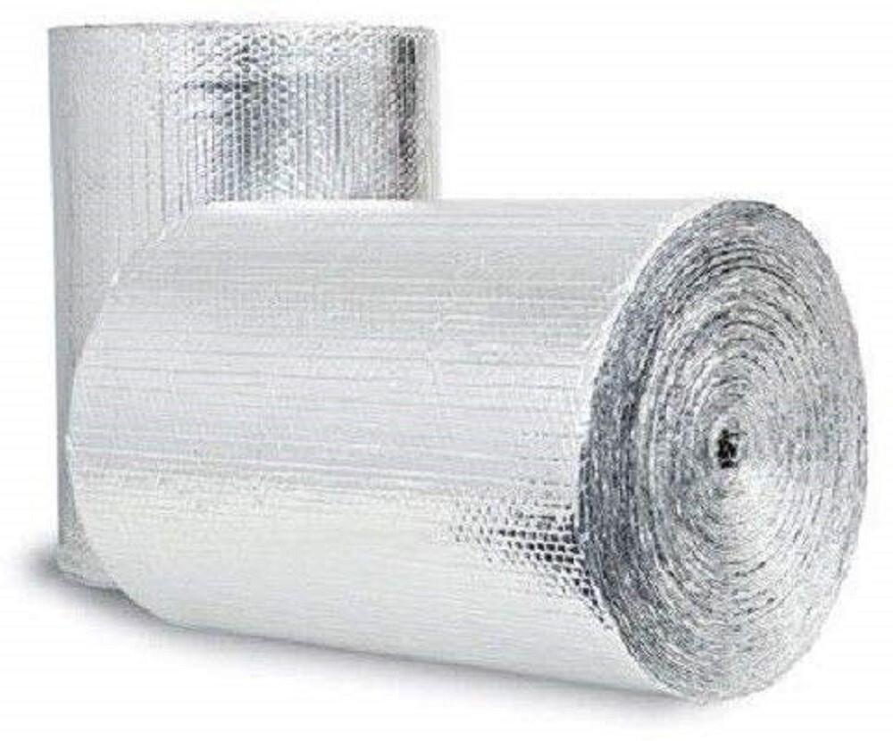 100sqft 6ft Wide Reflective Insulation Heat Shield Thermal Insulation Poly 1/4