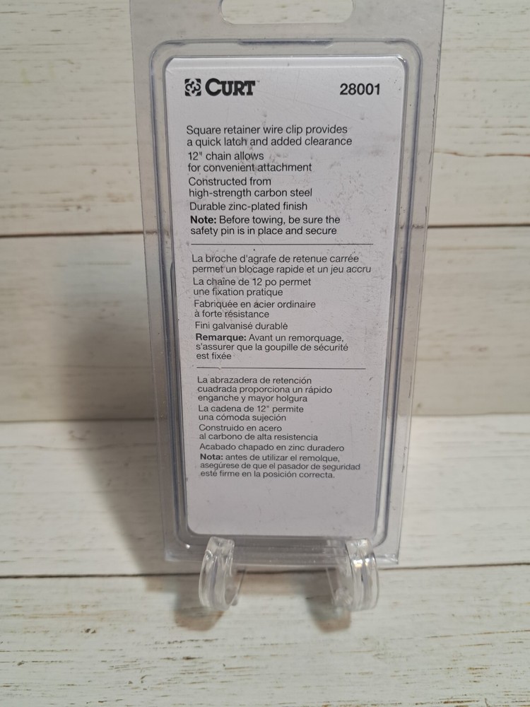 Trailer Hitch Lock Curt Manufacturing 28001