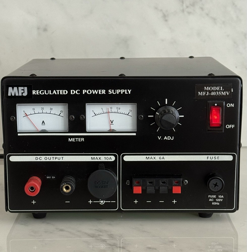 MFJ Model MFJ-4035MV Adjustable Regulated DC Power Supply
