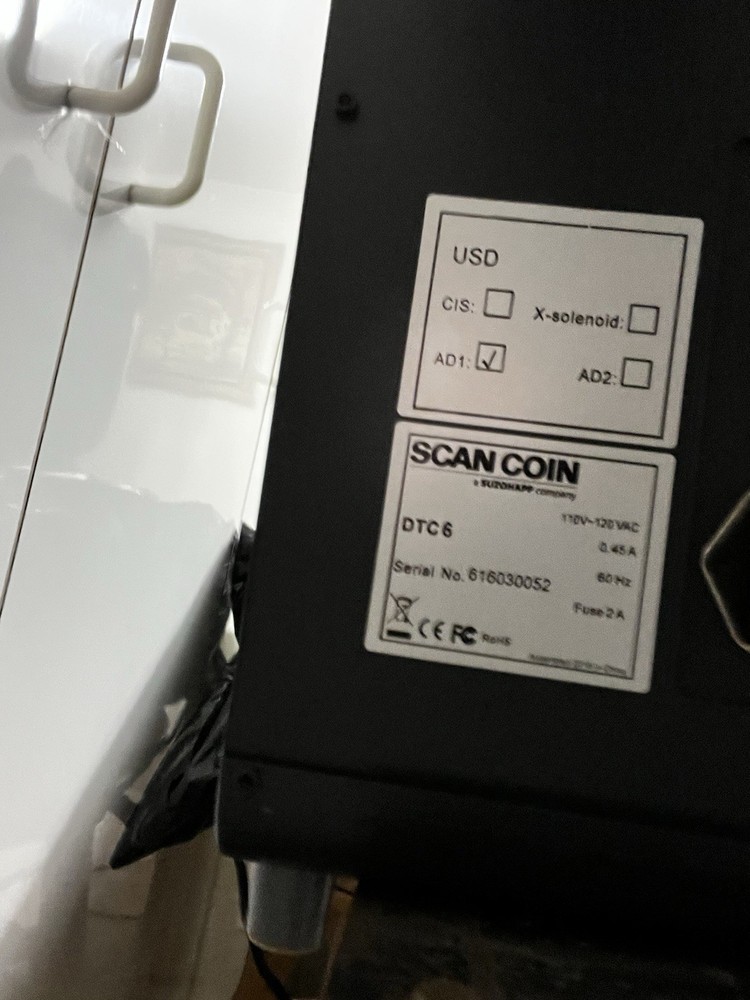 Scan Coin DTC 6 Coin Machine