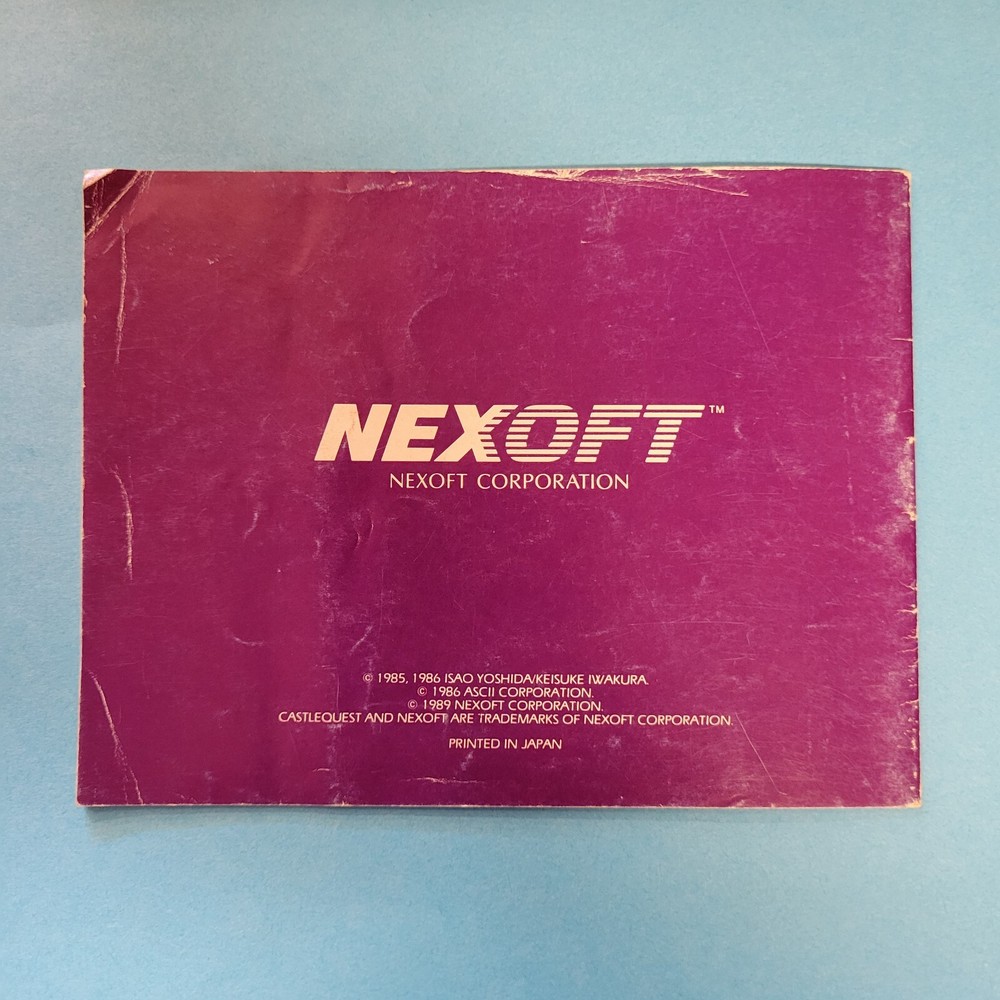 nes castlequest manual