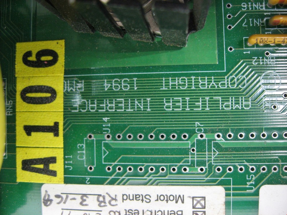 PMC AMPLIFIER INTERFACE CIRCUIT BOARD 31-50278N01