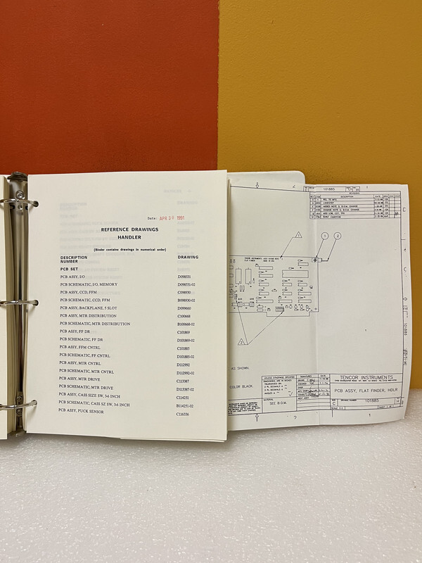 Tencor Handler Reference Drawings