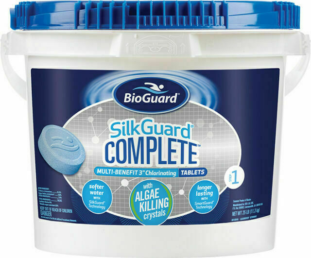 BioGuard SilkGuard Complete 3" Chlorinating Tablets 25 lb