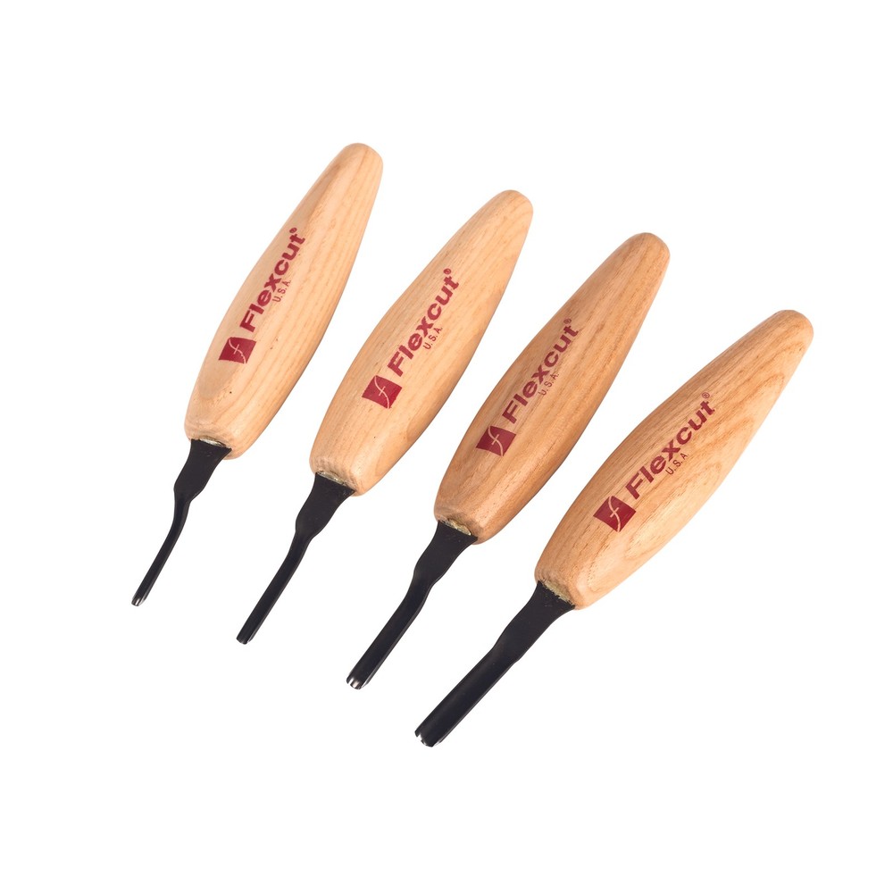 Flexcut Shallow U-Gouge Micro Tool Set MT400