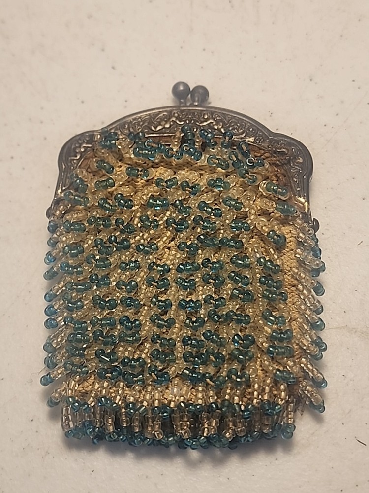 Antique Beaded Change Purse