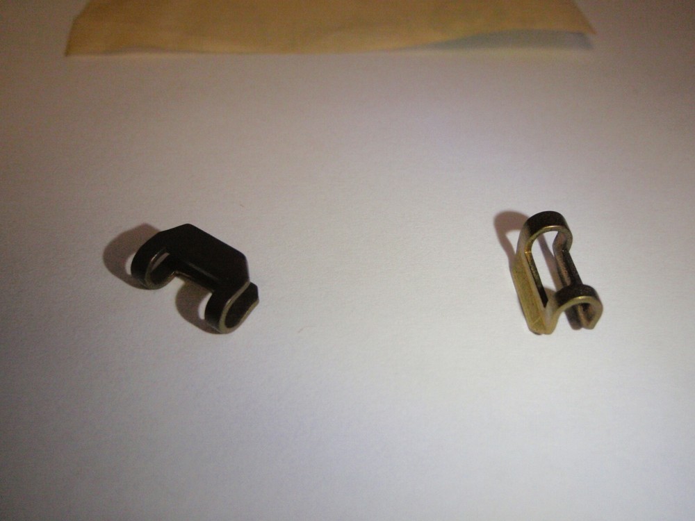 Brass Nocking Points TEL TALE nock Brass Peep Alignment String Clamp notch