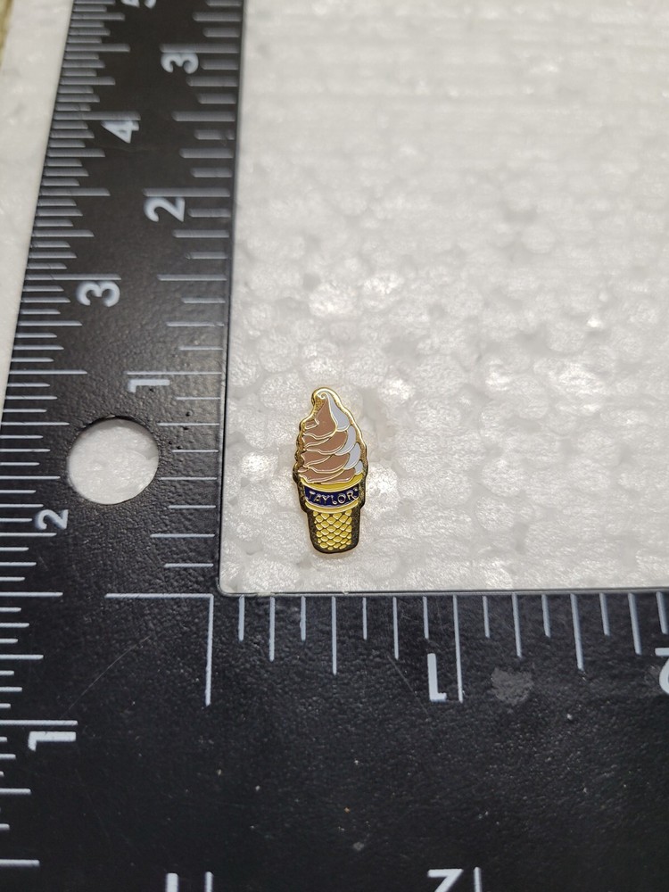 McDonald's LAPEL HAT CREW PIN ICE CREAM CONE