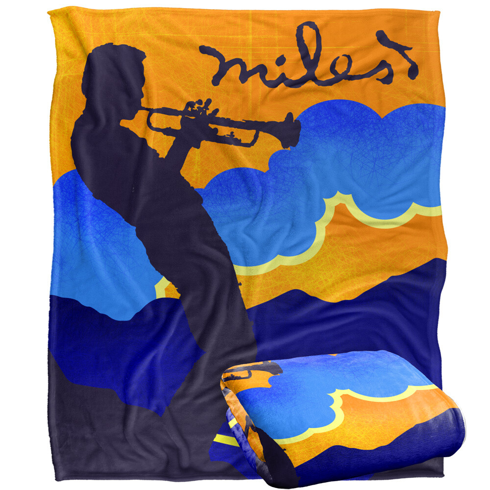 Miles Davis Miles Davis Sunset Silky Touch Super Soft Throw Blanket
