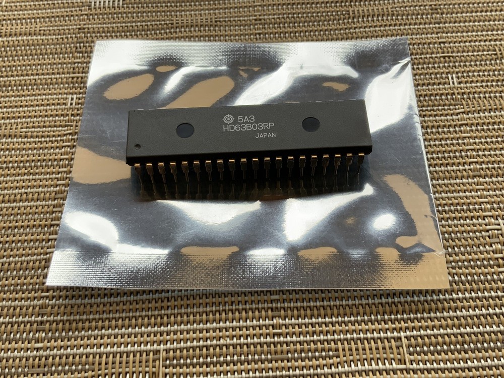 HITACHI HD63B03RP 40-PIN PROCESSOR Ic-8-bit CMOS Cpu-2mhz