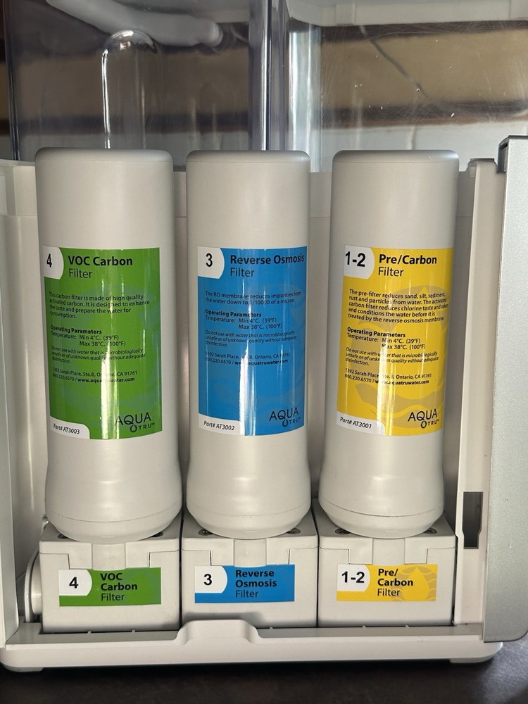AquaTru Reverse Osmosis Water Filter System with Filters AT3000 Works