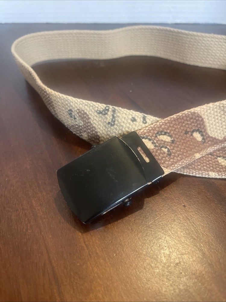 Desert Storm Camo Belt Small 35”