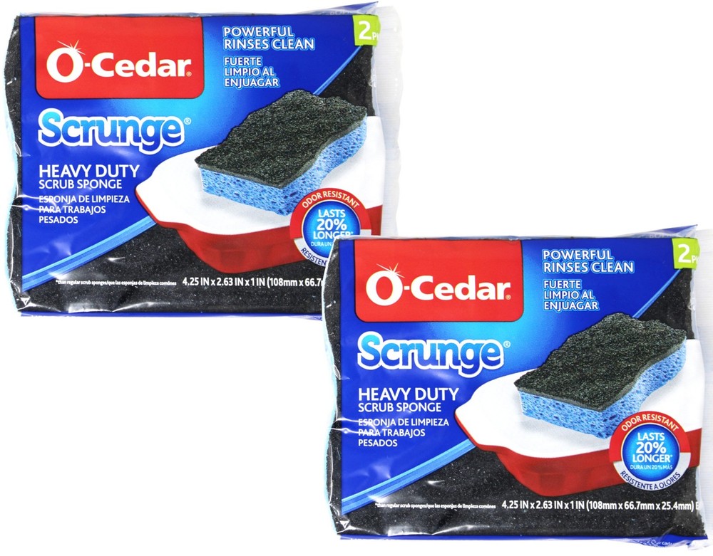 O-Cedar Scrunge Heavy Duty Scrub Sponge