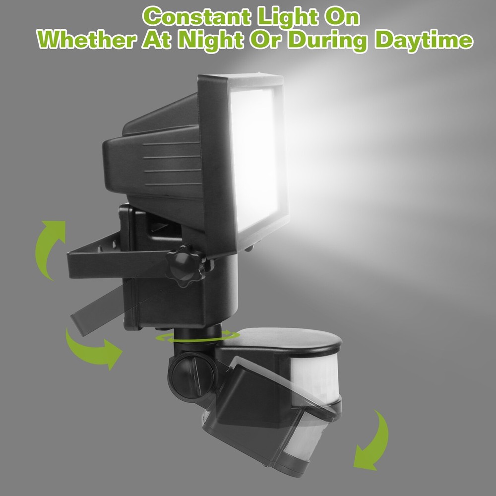 120 LED Solar Wall light PIR Motion Sensor Security Flood Lamp IP65 Waterproof