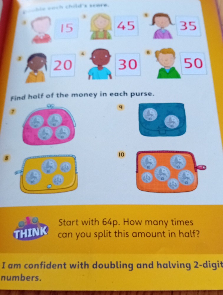 Abacus. Year 2 Textbook Always Learning Educational Maths Problem Solving. Vgc