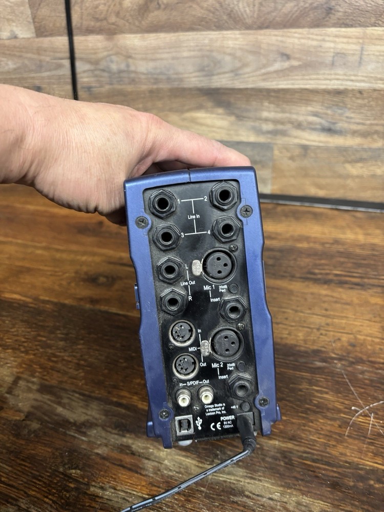 Lexicon Omega Desktop Recording Studio USB Audio Interface w/AC Adapter