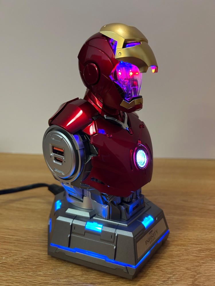 Ironman Charging Station: The Infinity Saga Marvel Studios (65W Max)