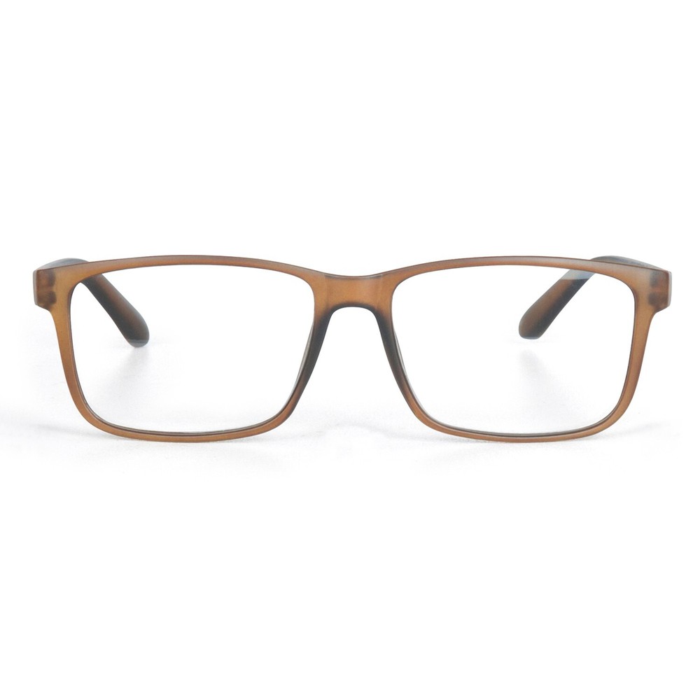 EYE ZOOM 3 Pack Plastic Classic Rectangular Style Reading Glasses for Men Women