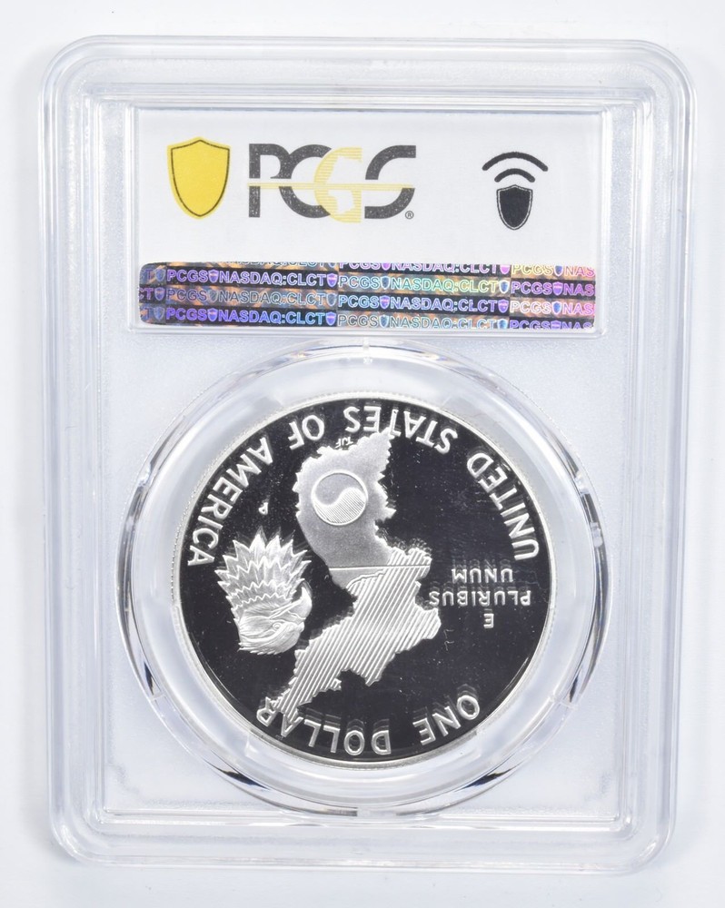 PR70 1991-P DCAM Korea Commemorative Silver Dollar PCGS