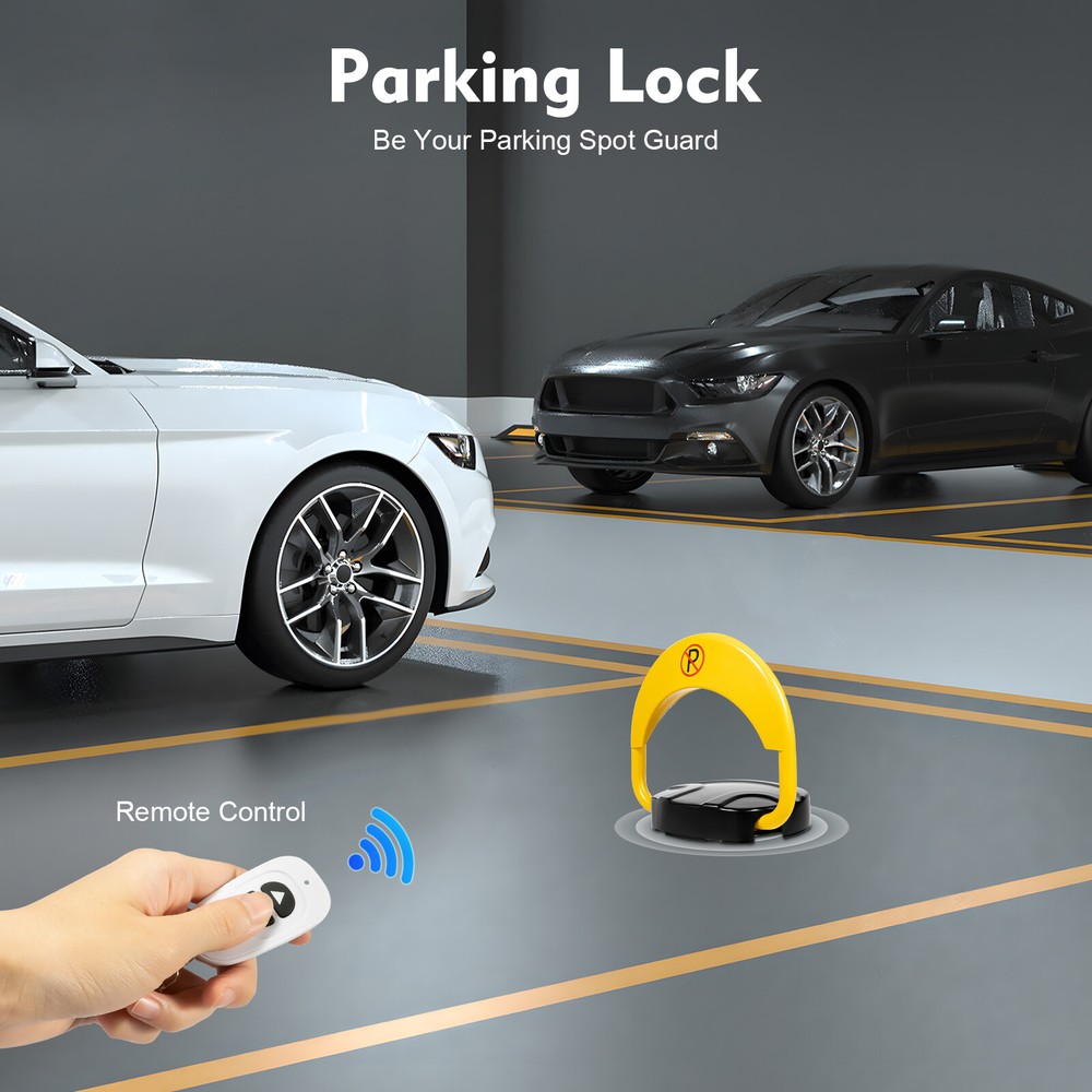 Car Parking Lock Barrier Automatic Remote Control Parking Spot Lock Waterproof