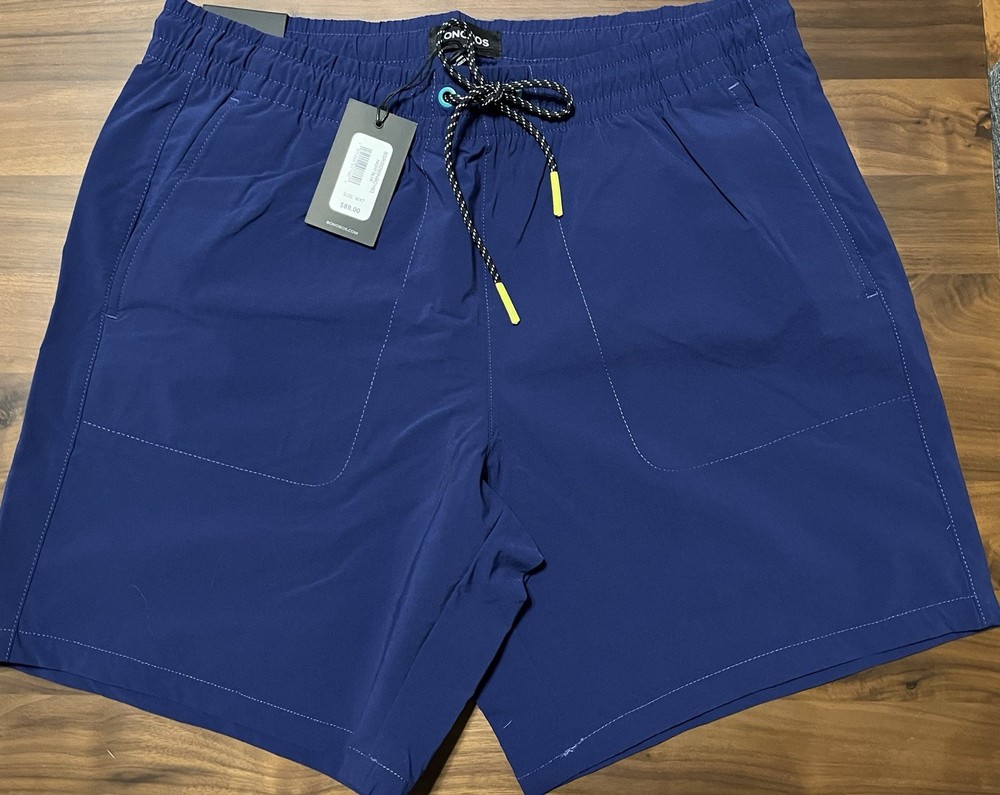 NWT Bonobos Men’s Blue Drawstring “The Rec Short” / Size Medium / 7” Inseam