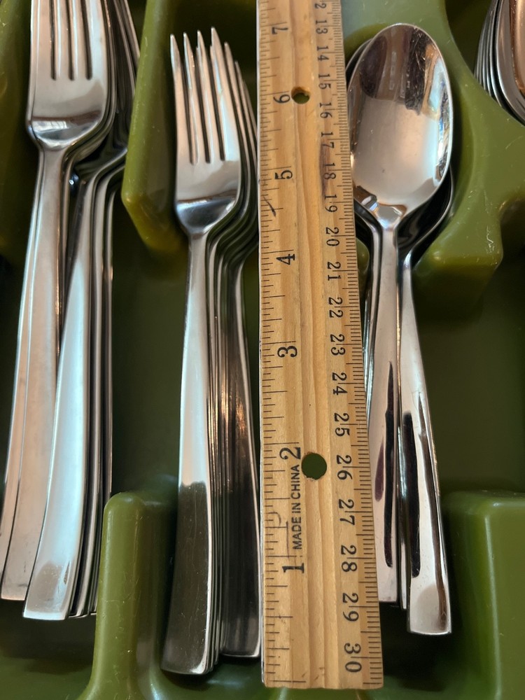 JA Henckles Stainless Flatware Possibly Hen72 80 Pieces Place Settings Serveware